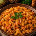 Varza călită este o garnitură tradițională, gustoasă și aromată, perfectă pentru a completa preparatele principale din meniul Hanului La Barieră. Gătită până capătă o textură fragedă și o aromă bogată, varza călită se potrivește de minune alături de preparate din carne și specialități cu specific românesc.